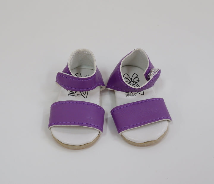Snap Sandals - Purple