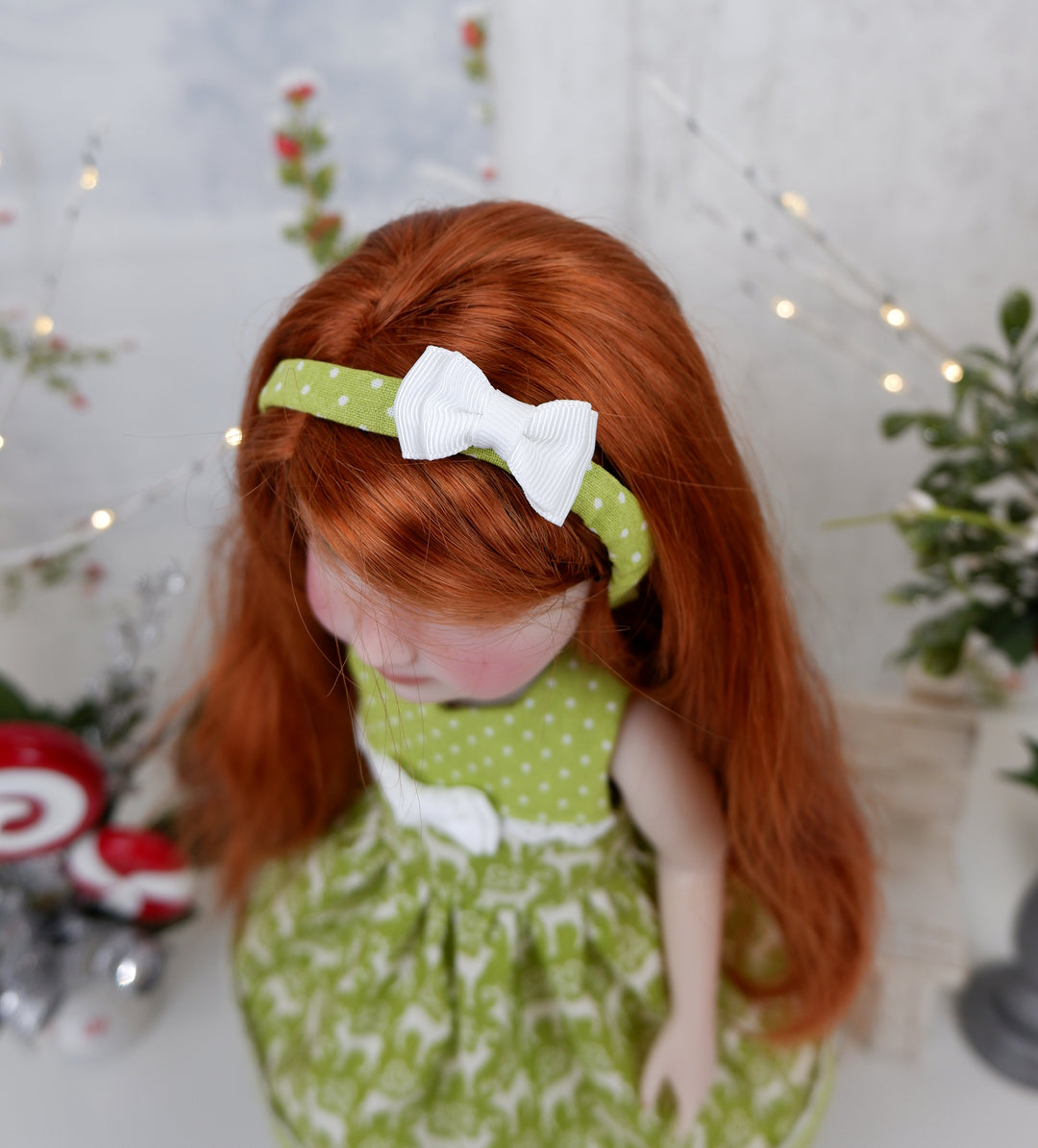 Reindeer Crossing - dress with shoes for Ruby Red Fashion Friends doll ...