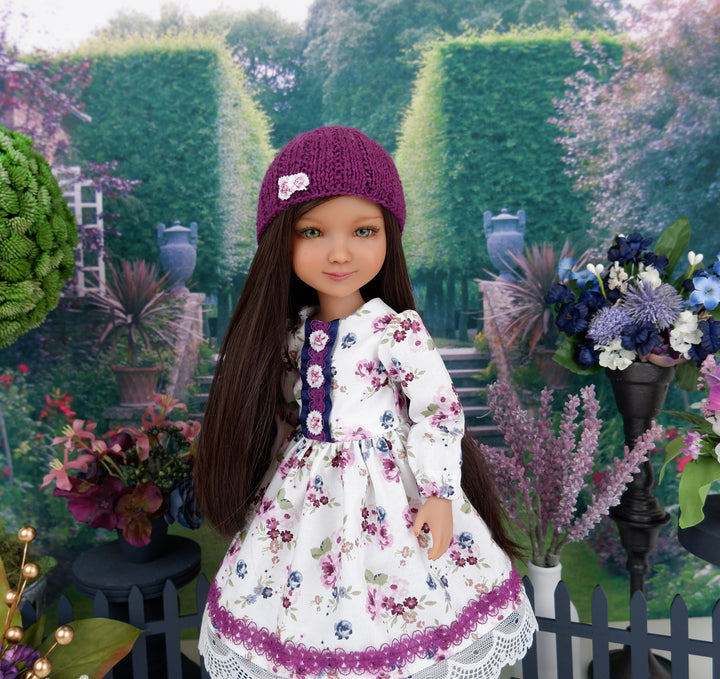 Rose Garden - dress ensemble with shoes for Ruby Red Fashion Friends doll