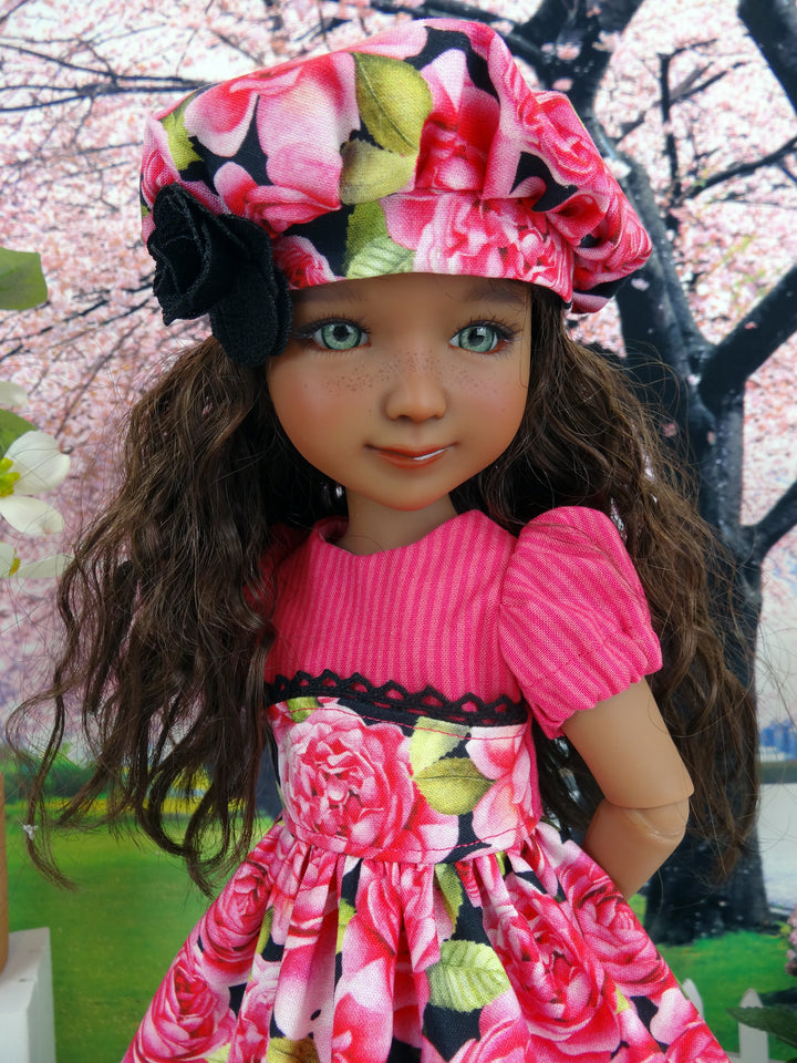 Roses in Bloom - dress and shoes for Ruby Red Fashion Friends doll
