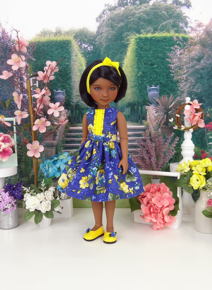Royal Garden - dress with shoes for Ruby Red Fashion Friends doll