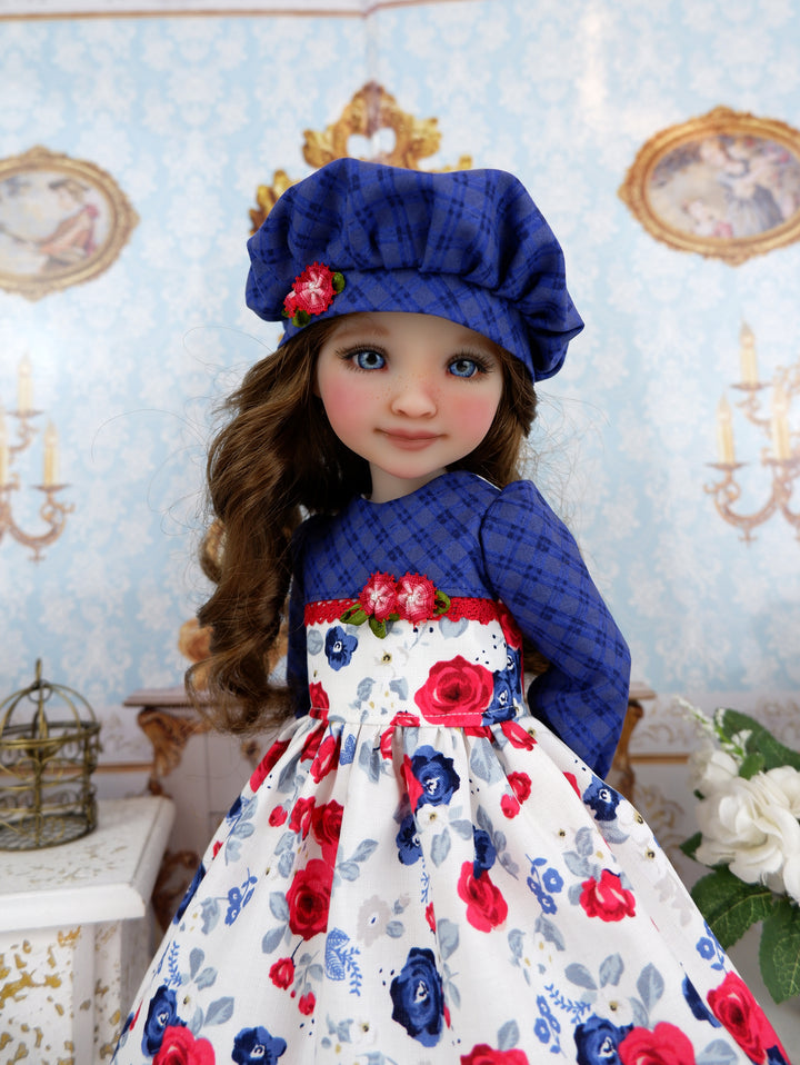 Royal Roses - dress with shoes for Ruby Red Fashion Friends doll