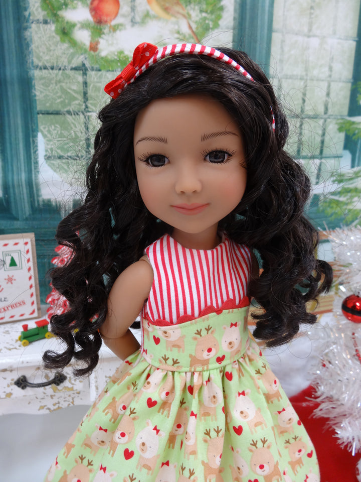 Rudolph & Clarice - dress for Ruby Red Fashion Friends doll