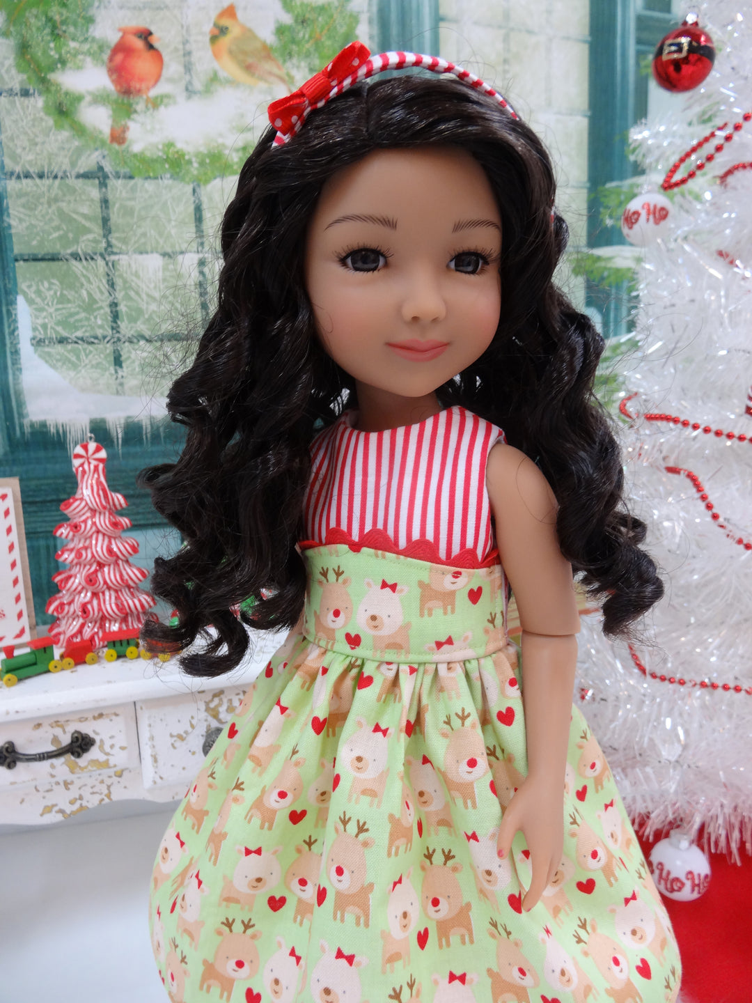 Rudolph & Clarice - dress for Ruby Red Fashion Friends doll