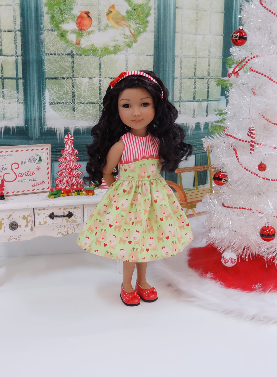 Rudolph & Clarice - dress for Ruby Red Fashion Friends doll