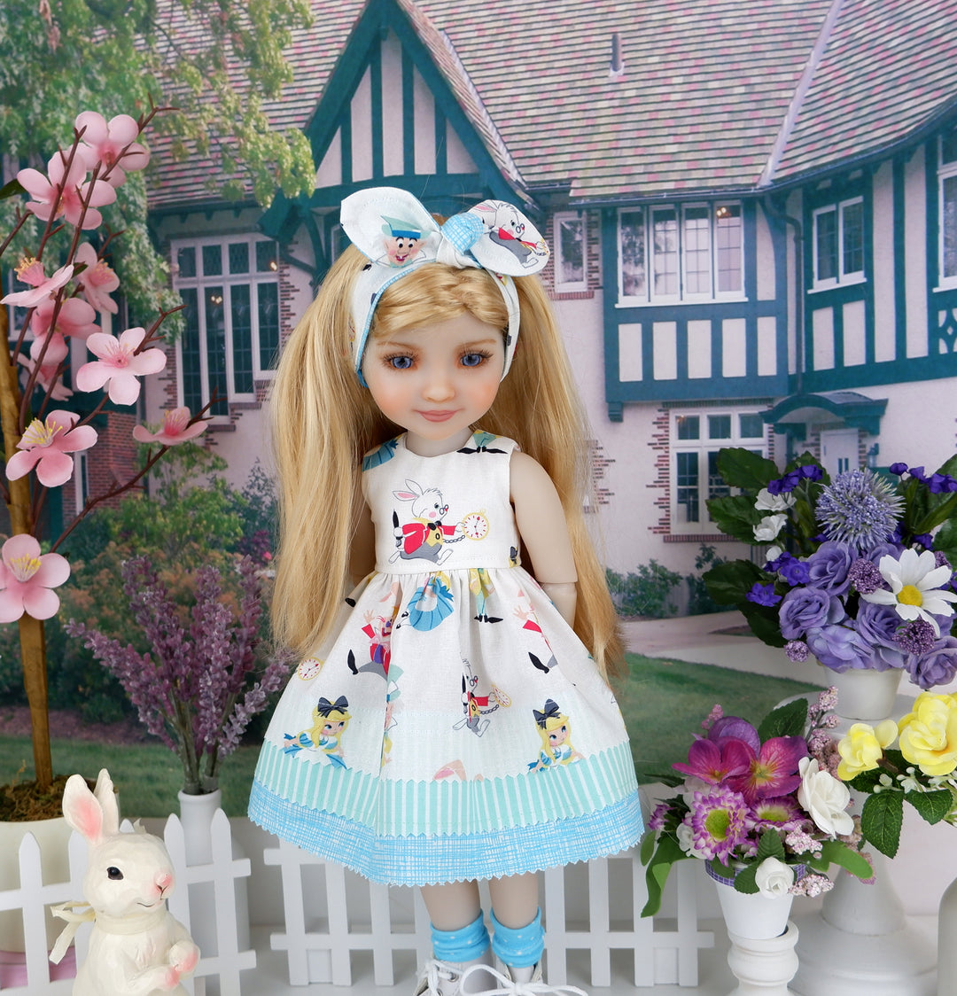 Running Late - dress with boots for Ruby Red Fashion Friends doll
