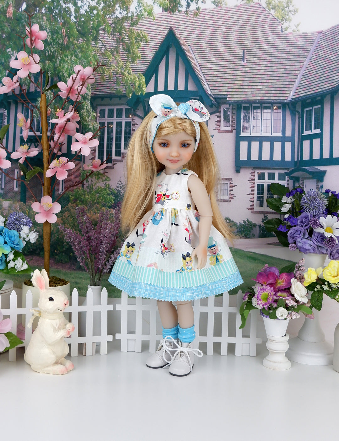 Running Late - dress with boots for Ruby Red Fashion Friends doll