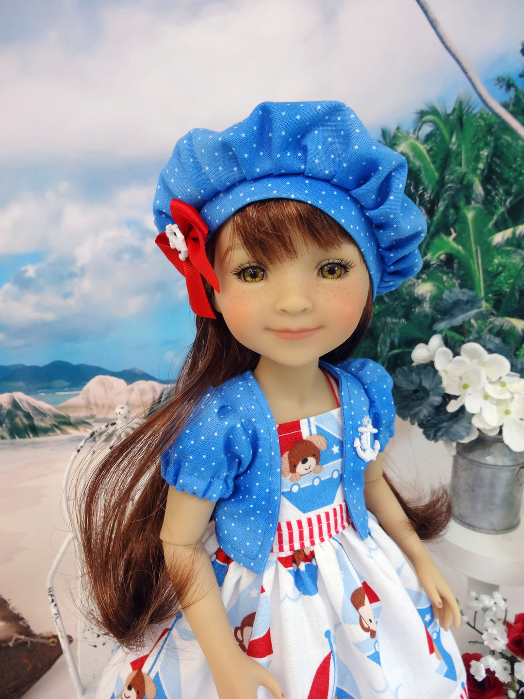 Sail Away - dress & jacket for Ruby Red Fashion Friends doll