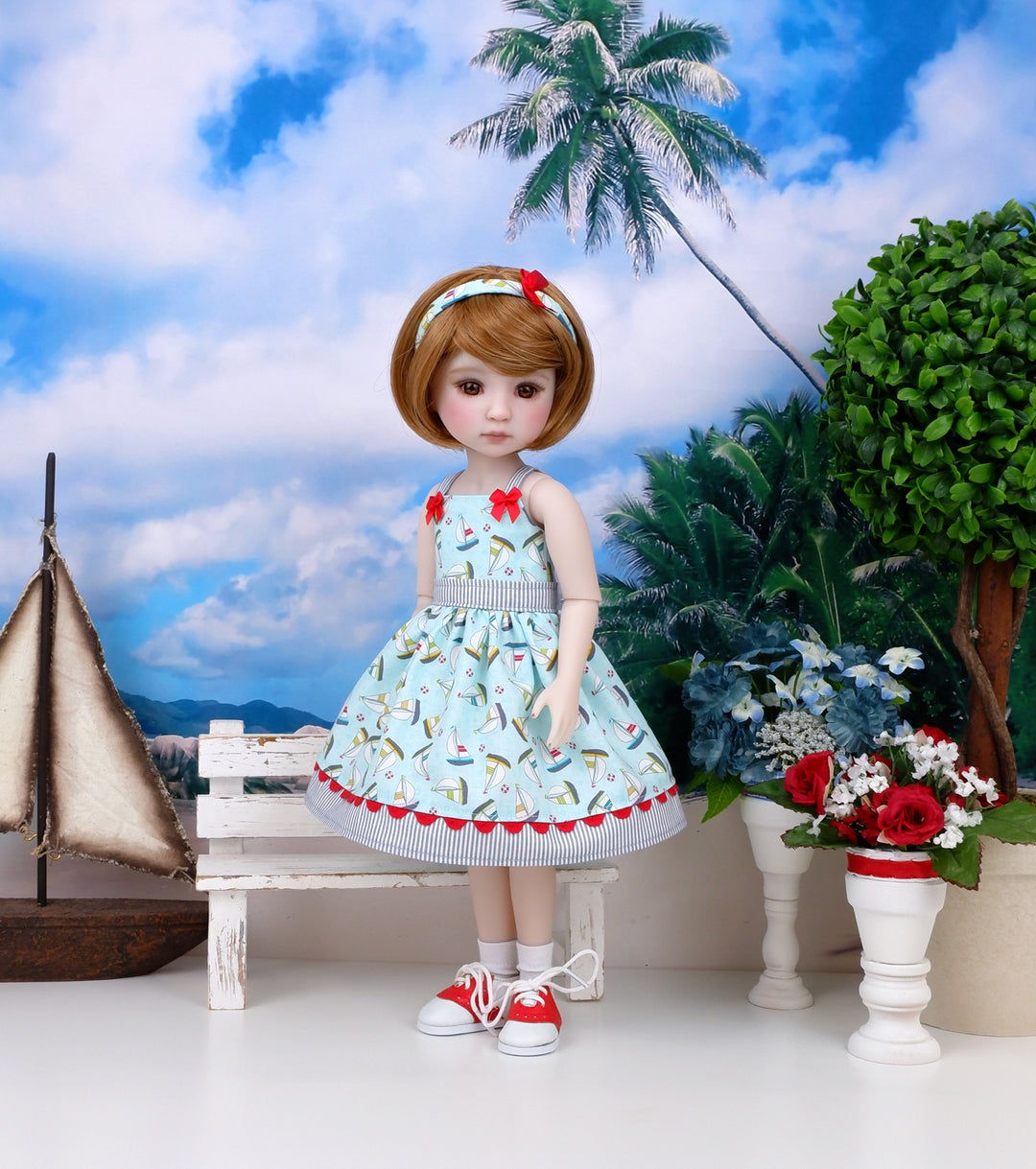 Sail Away - dress with shoes for Ruby Red Fashion Friends doll