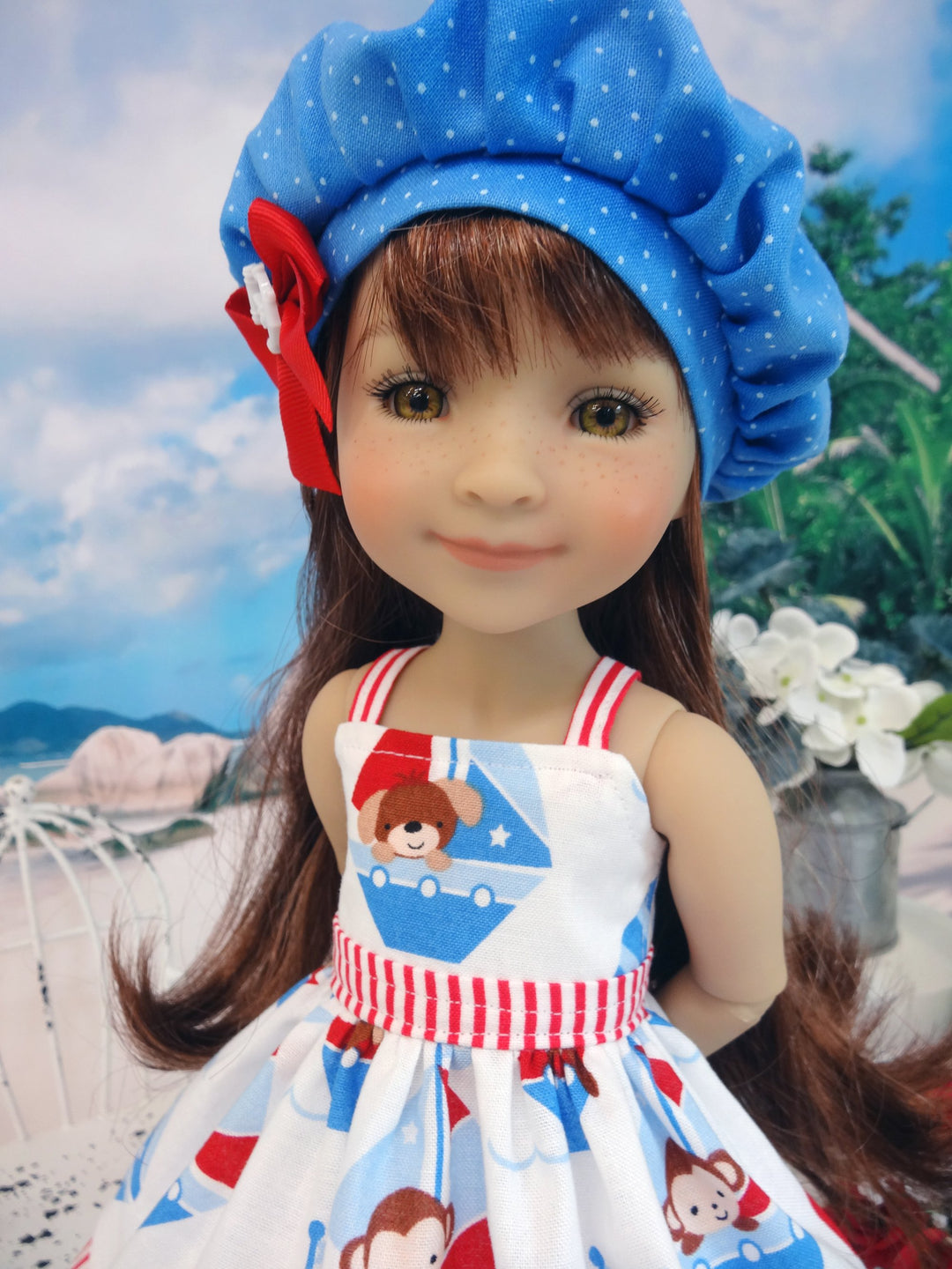 Sail Away - dress & jacket for Ruby Red Fashion Friends doll