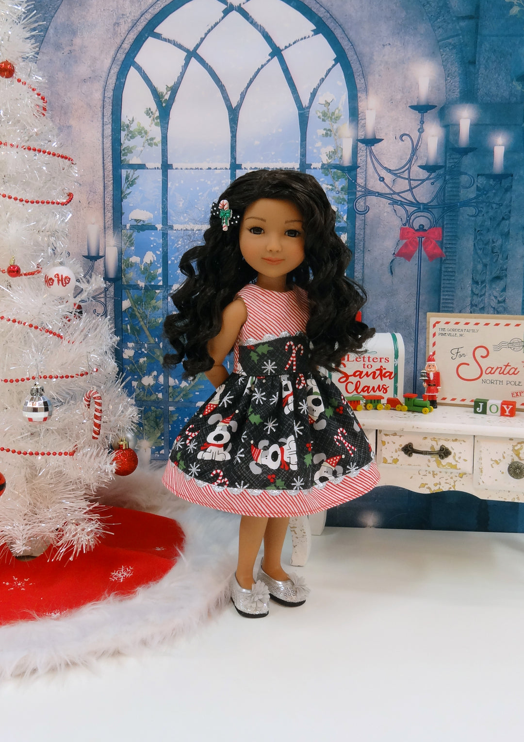 Santa Paws - dress for Ruby Red Fashion Friends doll