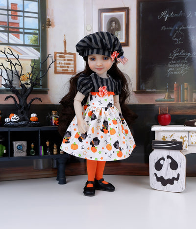 Scaredy Cat - dress with shoes for Ruby Red Fashion Friends doll
