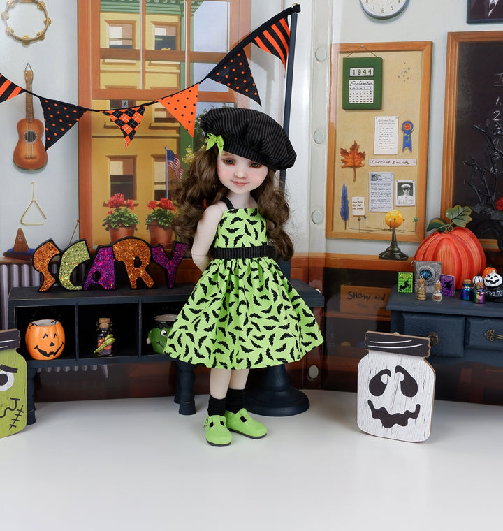 Scarefest - dress & jacket with shoes for Ruby Red Fashion Friends doll