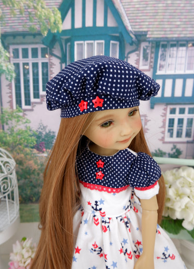 Seas the Day - dress and saddle shoes for Ruby Red Fashion Friends doll