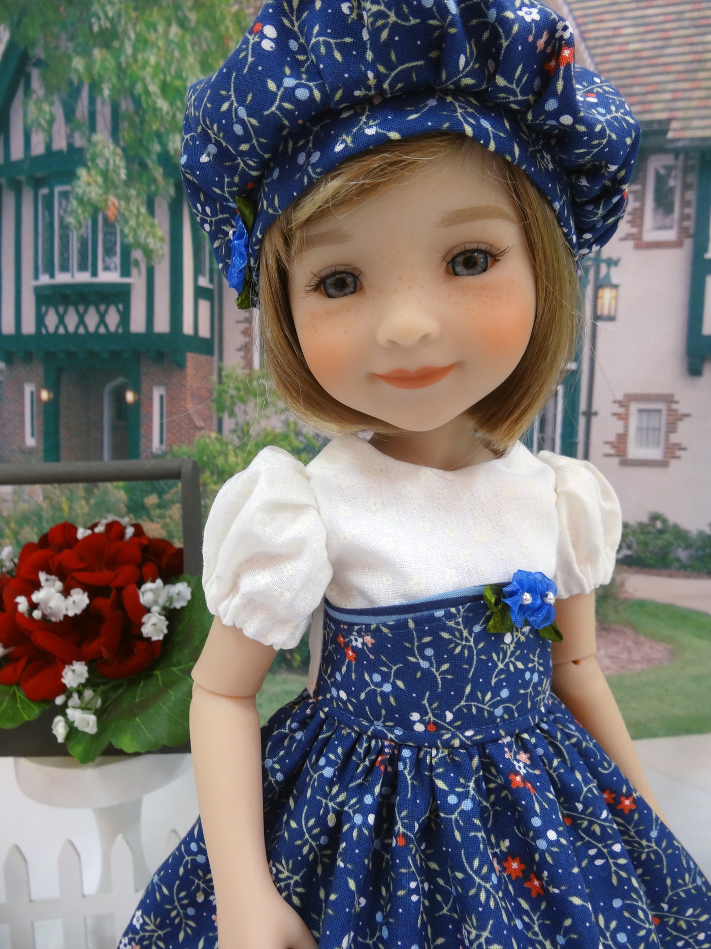 Seasonal Blues - dress for Ruby Red Fashion Friends doll