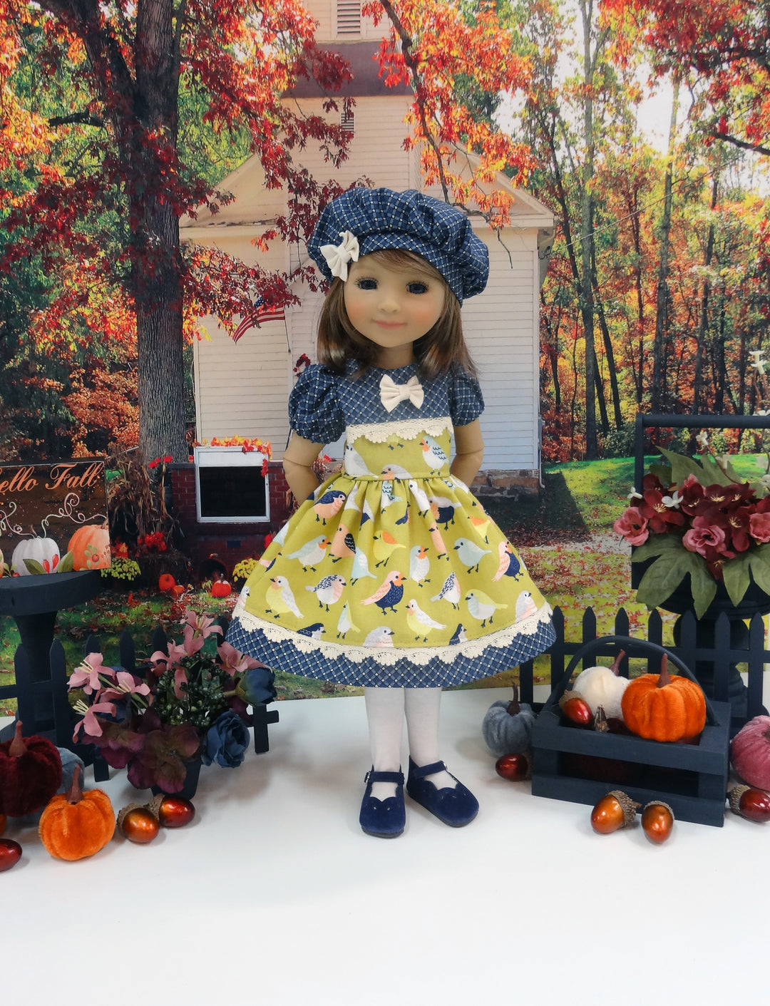 September Robin - dress for Ruby Red Fashion Friends doll