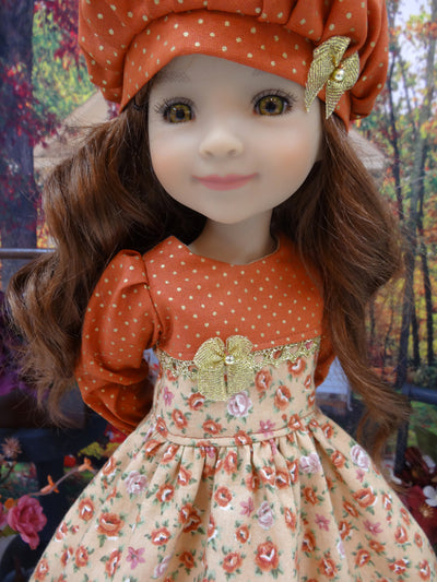 September Spice - dress for Ruby Red Fashion Friends doll