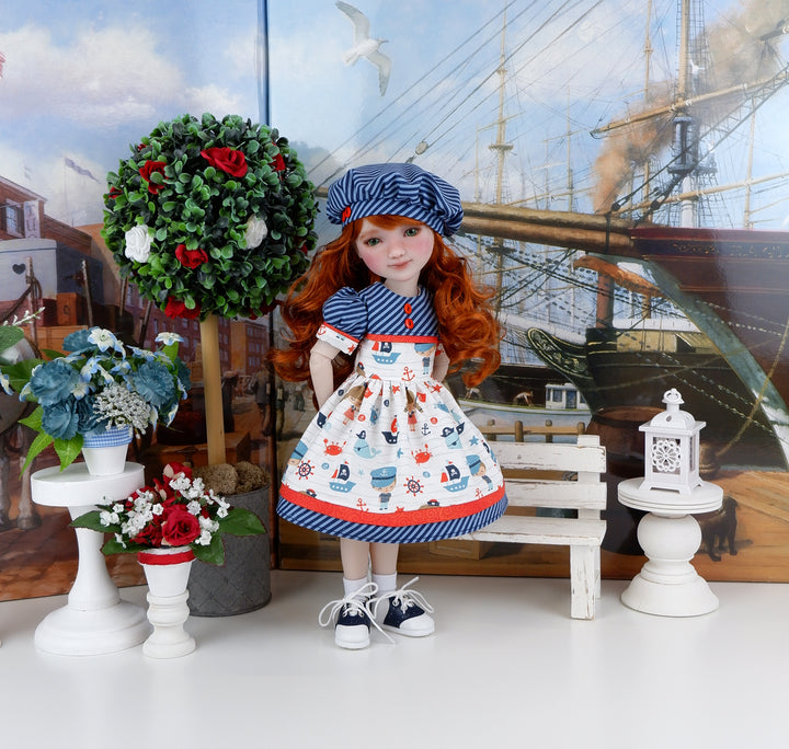 Seven Seas - dress and shoes for Ruby Red Fashion Friends doll