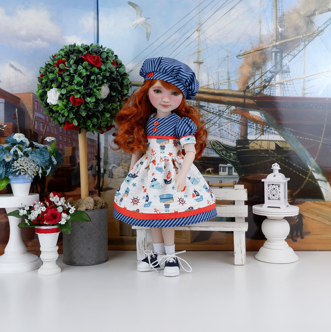 Seven Seas - dress and shoes for Ruby Red Fashion Friends doll