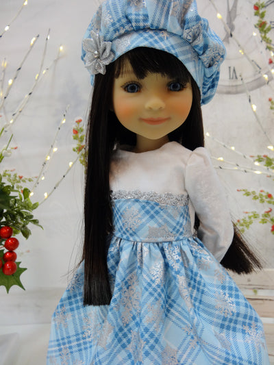 Silver Snowflake - dress for Ruby Red Fashion Friends doll