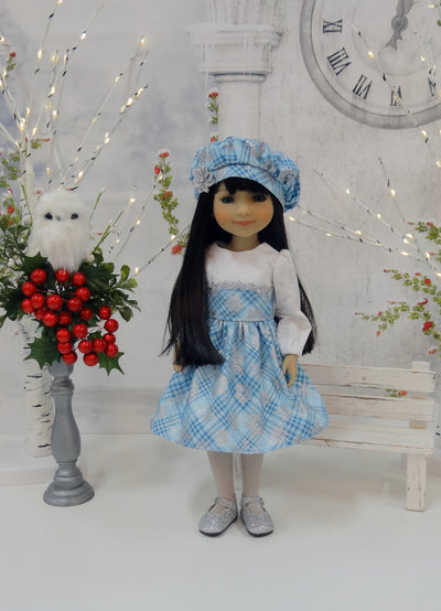 Silver Snowflake - dress for Ruby Red Fashion Friends doll