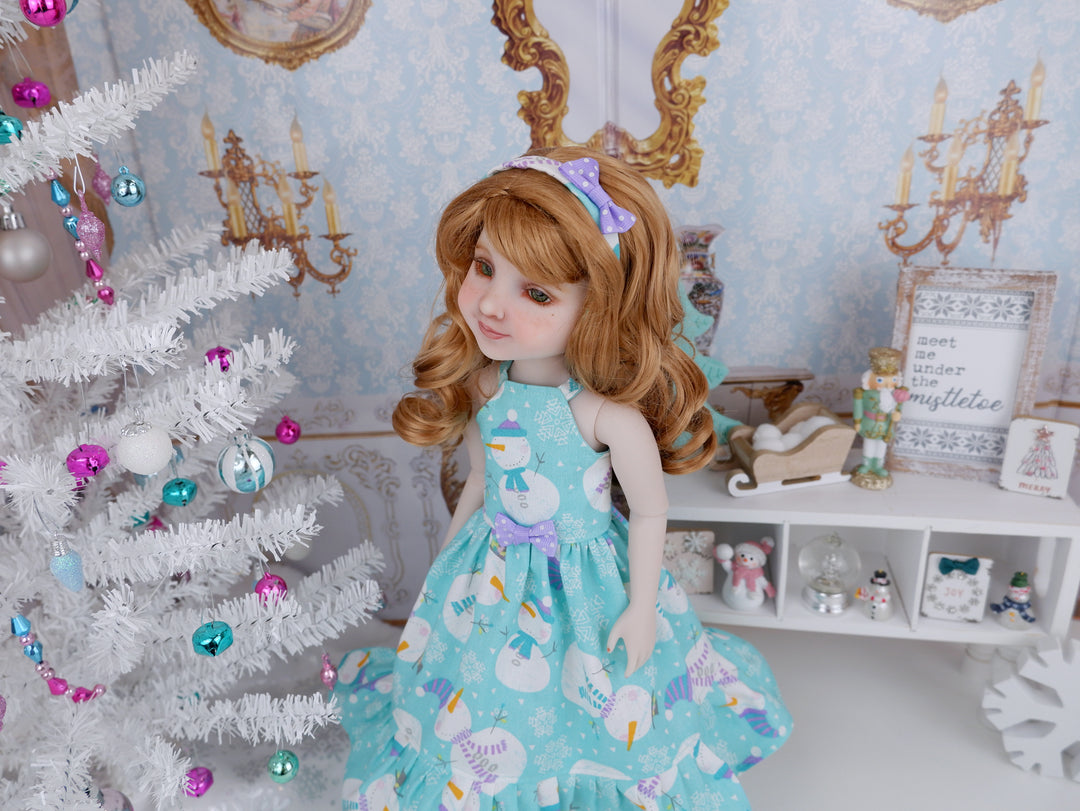 Snow Cute - dress with shoes for Ruby Red Fashion Friends doll