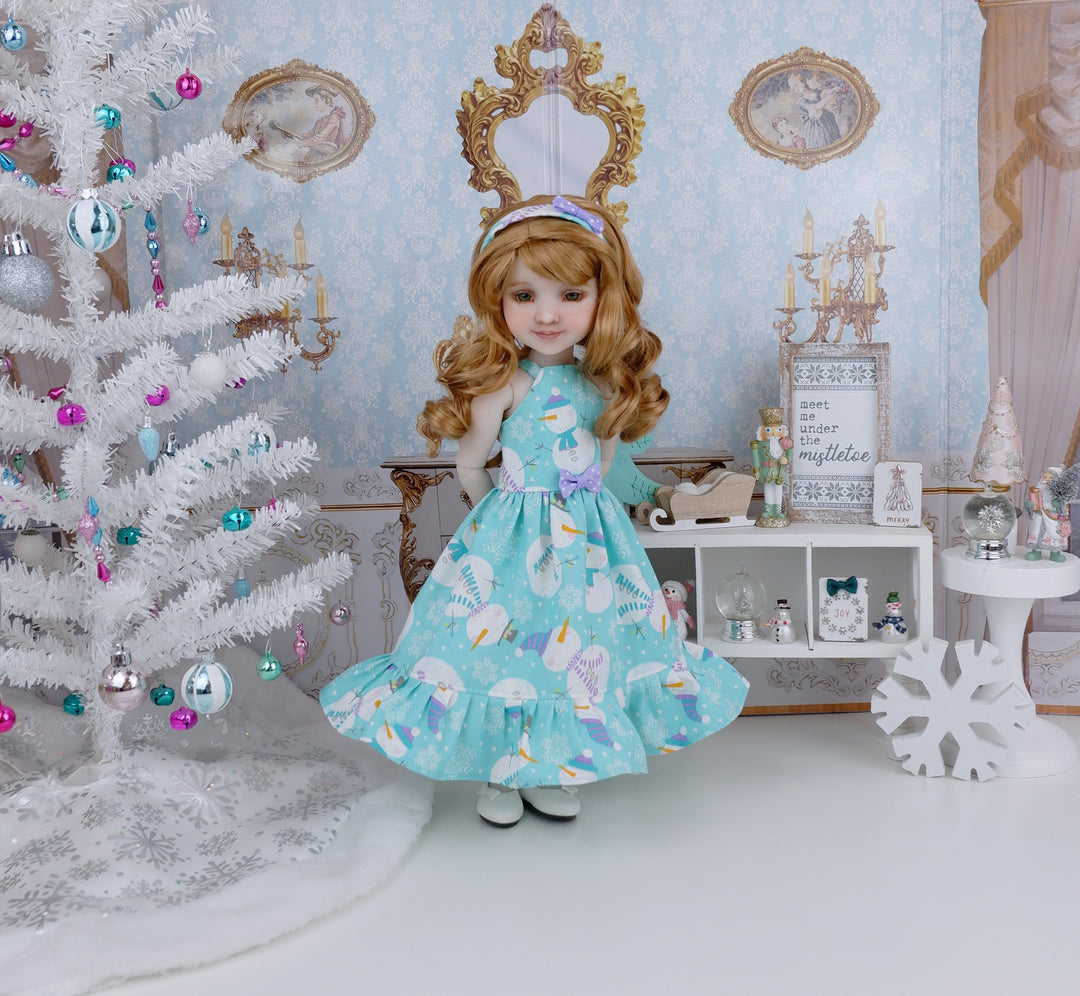 Snow Cute - dress with shoes for Ruby Red Fashion Friends doll