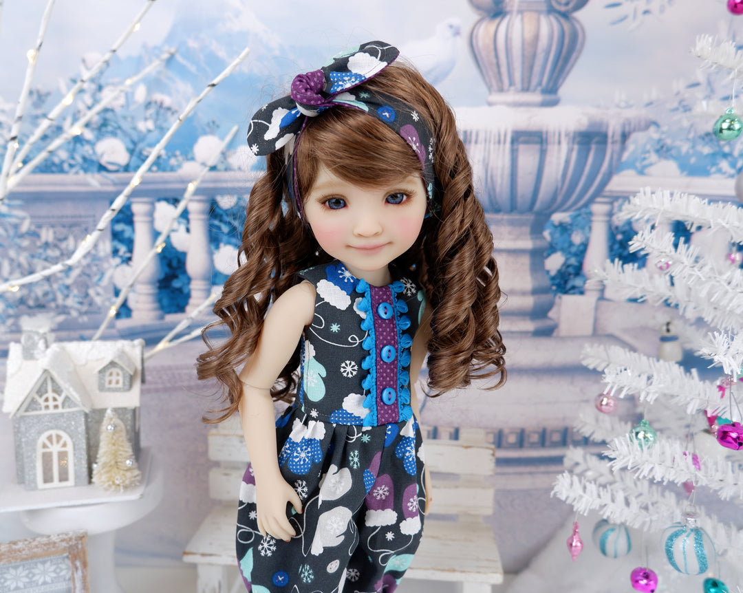 Snow Season - romper with boots for Ruby Red Fashion Friends doll