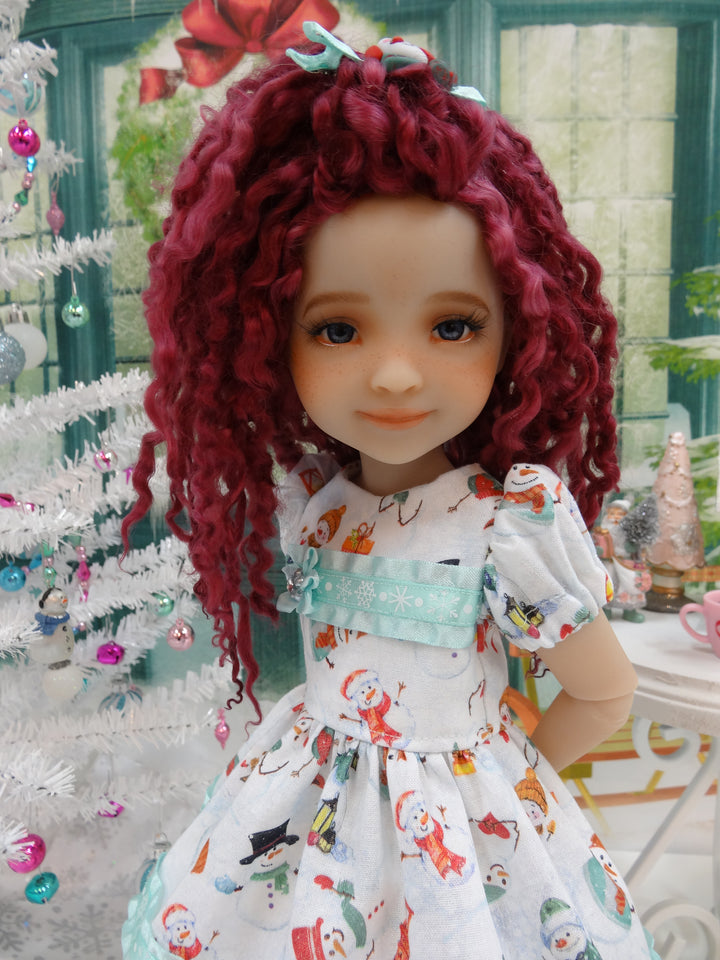 Snowman Family - dress with shoes for Ruby Red Fashion Friends doll