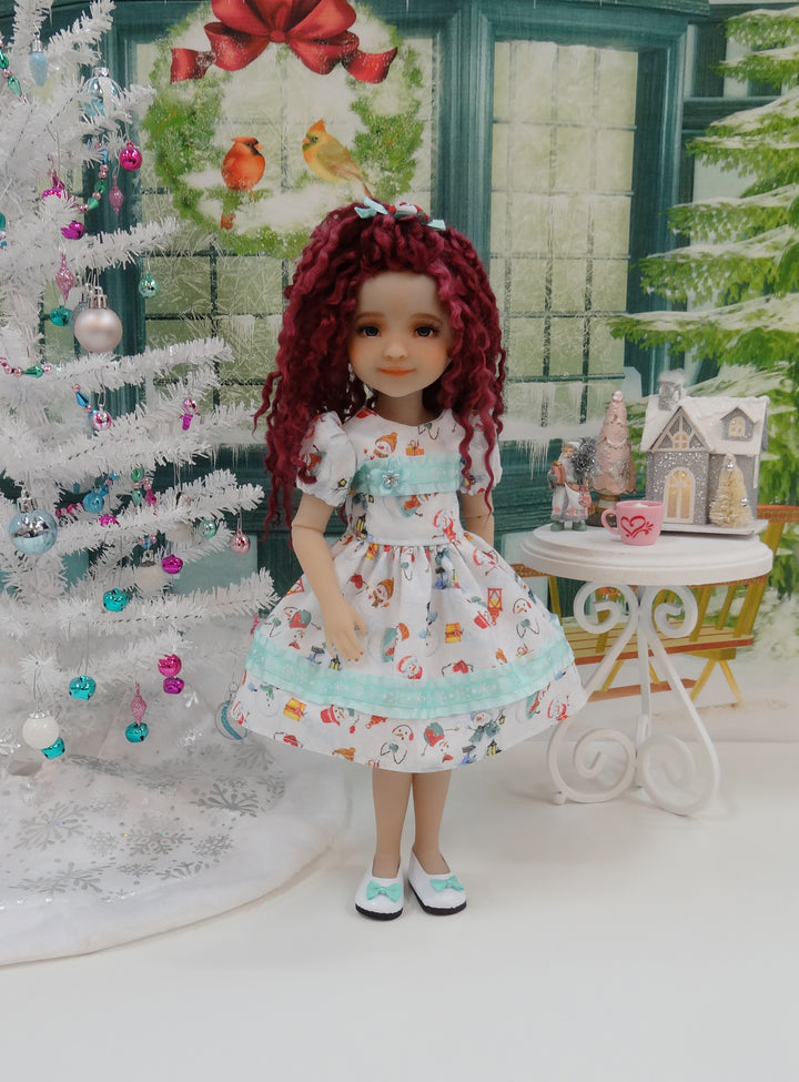 Snowman Family - dress with shoes for Ruby Red Fashion Friends doll