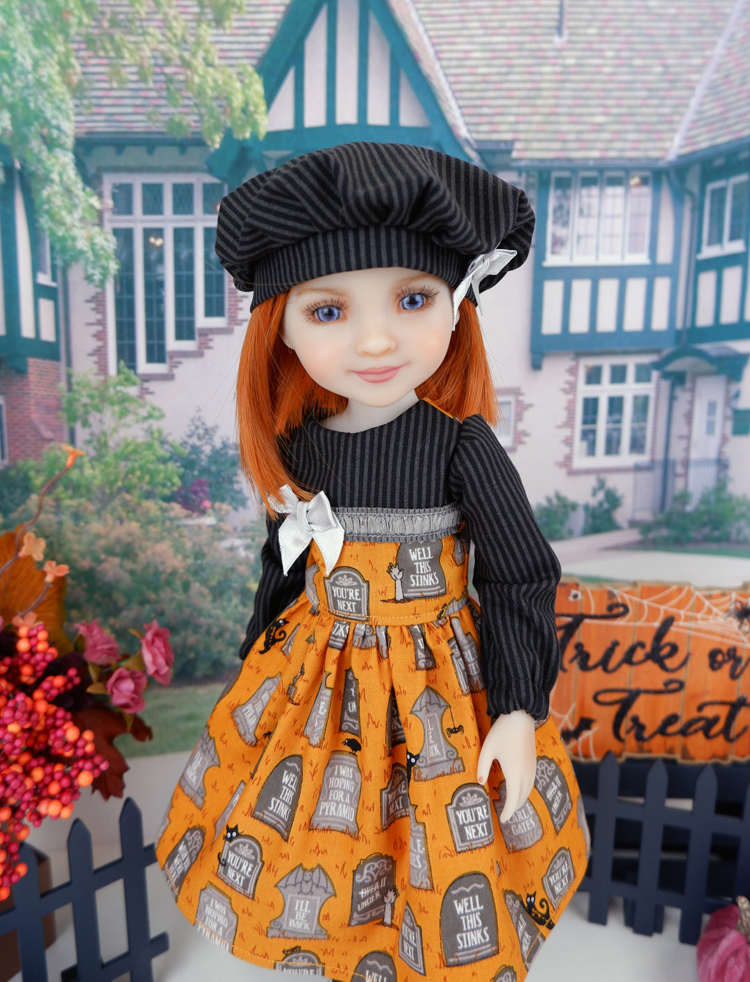 Spooky Graveyard - dress for Ruby Red Fashion Friends doll