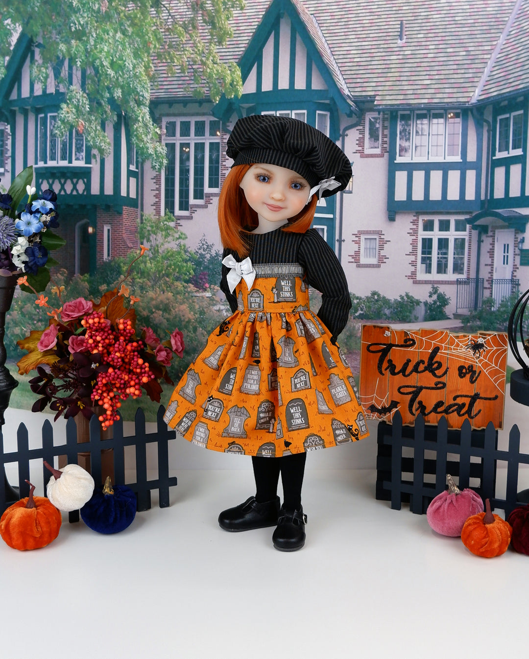 Spooky Graveyard - dress for Ruby Red Fashion Friends doll
