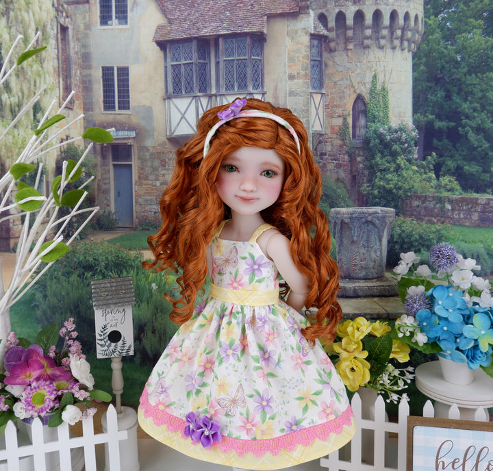 Spring Butterfly - dress with shoes for Ruby Red Fashion Friends doll
