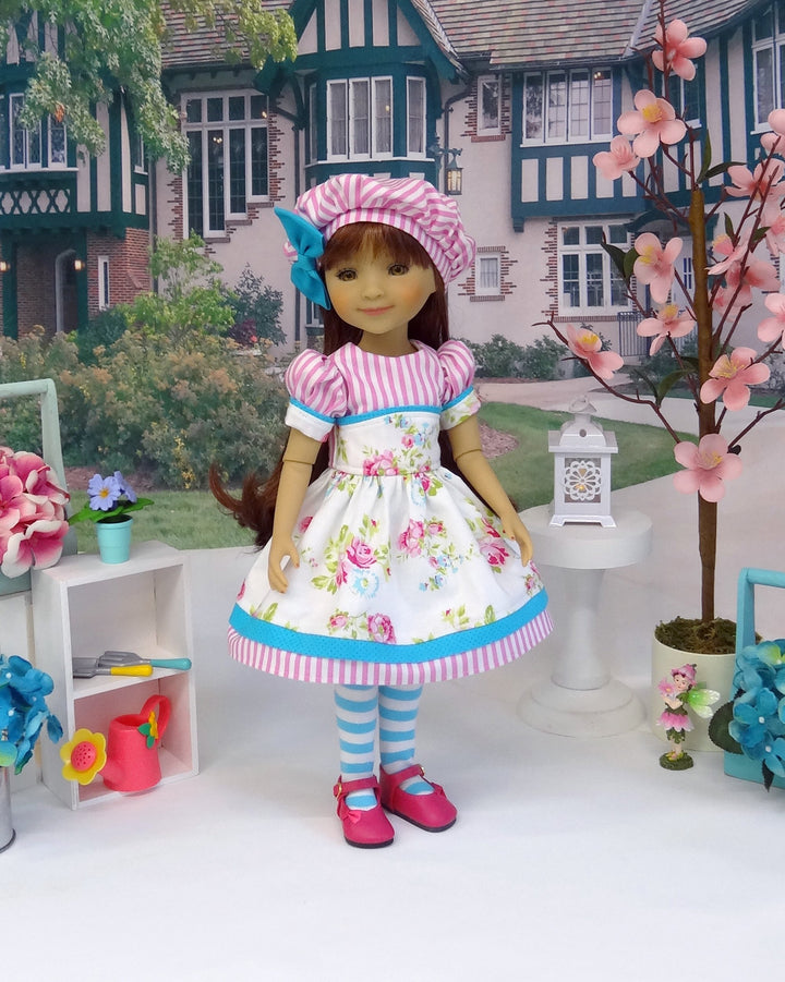 Spring Garden - dress for Ruby Red Fashion Friends doll