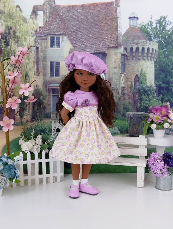 Spring Lilac - dress and shoes for Ruby Red Fashion Friends doll