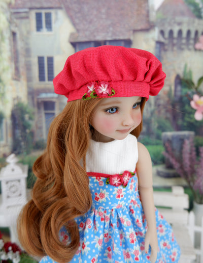 Spring Posy - dress and saddle shoes for Ruby Red Fashion Friends doll