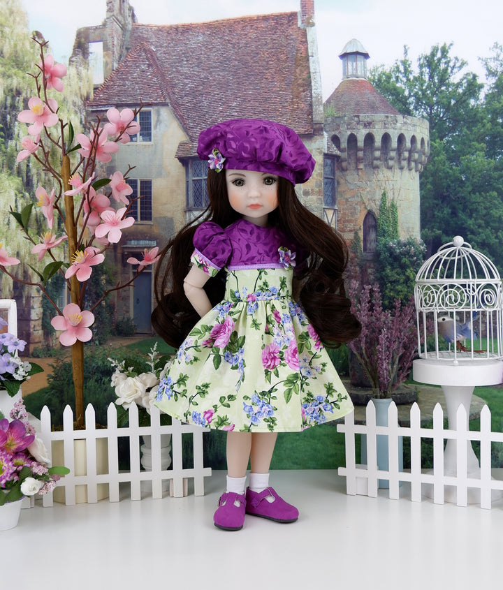 Spring Rose - dress and shoes for Ruby Red Fashion Friends doll