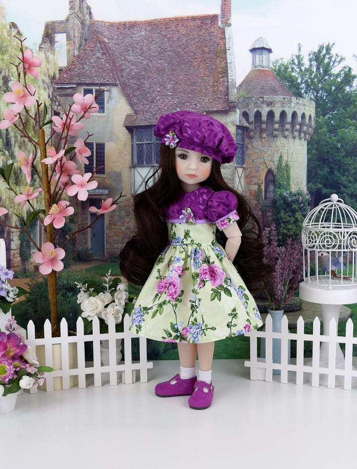 Spring Rose - dress and shoes for Ruby Red Fashion Friends doll