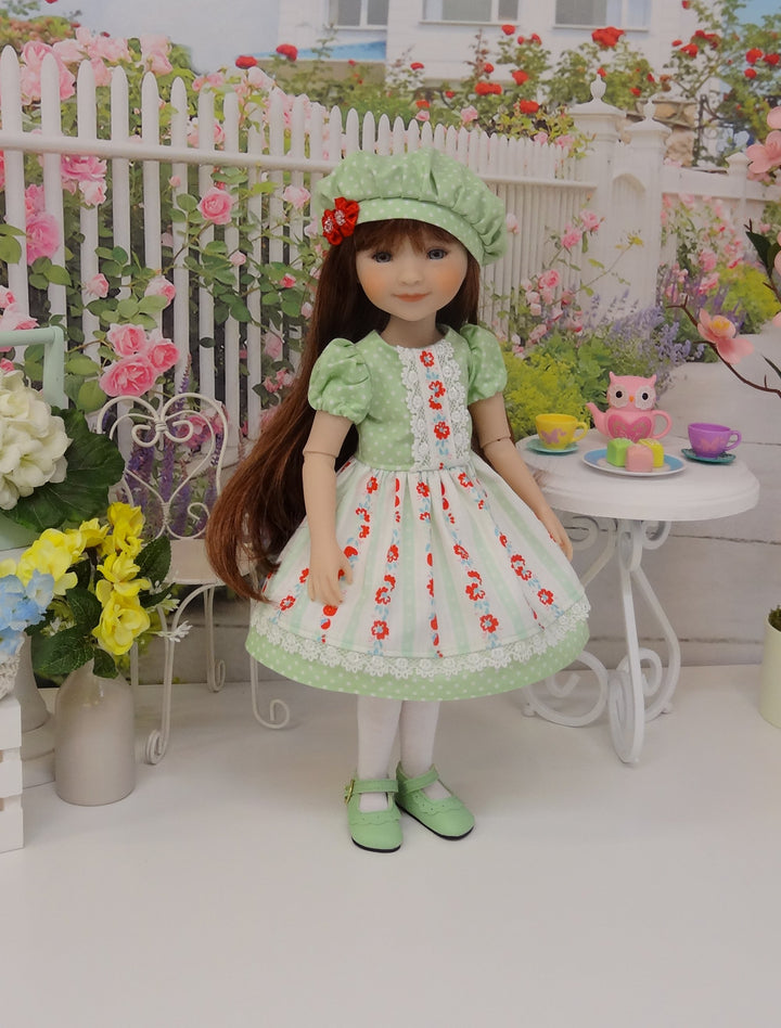 Spring Strawberry - dress for Ruby Red Fashion Friends doll