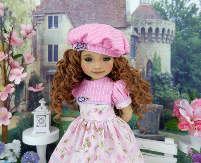 Spring Sweet Pea - dress and shoes for Ruby Red Fashion Friends doll