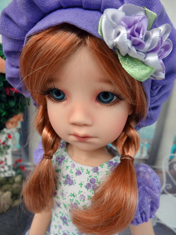 Spring Violets - dress for 45cm BJD