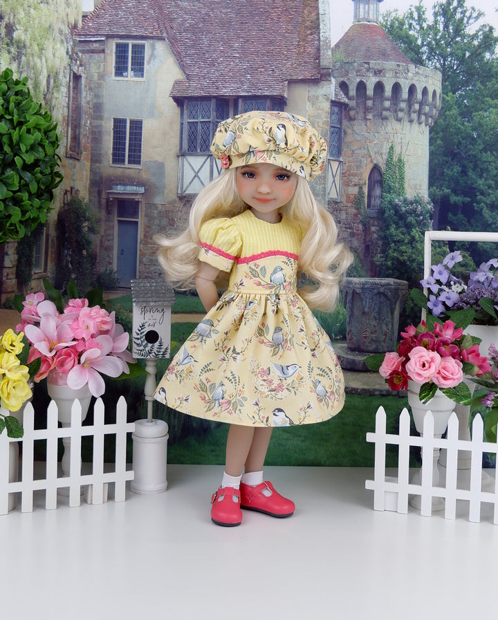 Spring Wren - dress and shoes for Ruby Red Fashion Friends doll