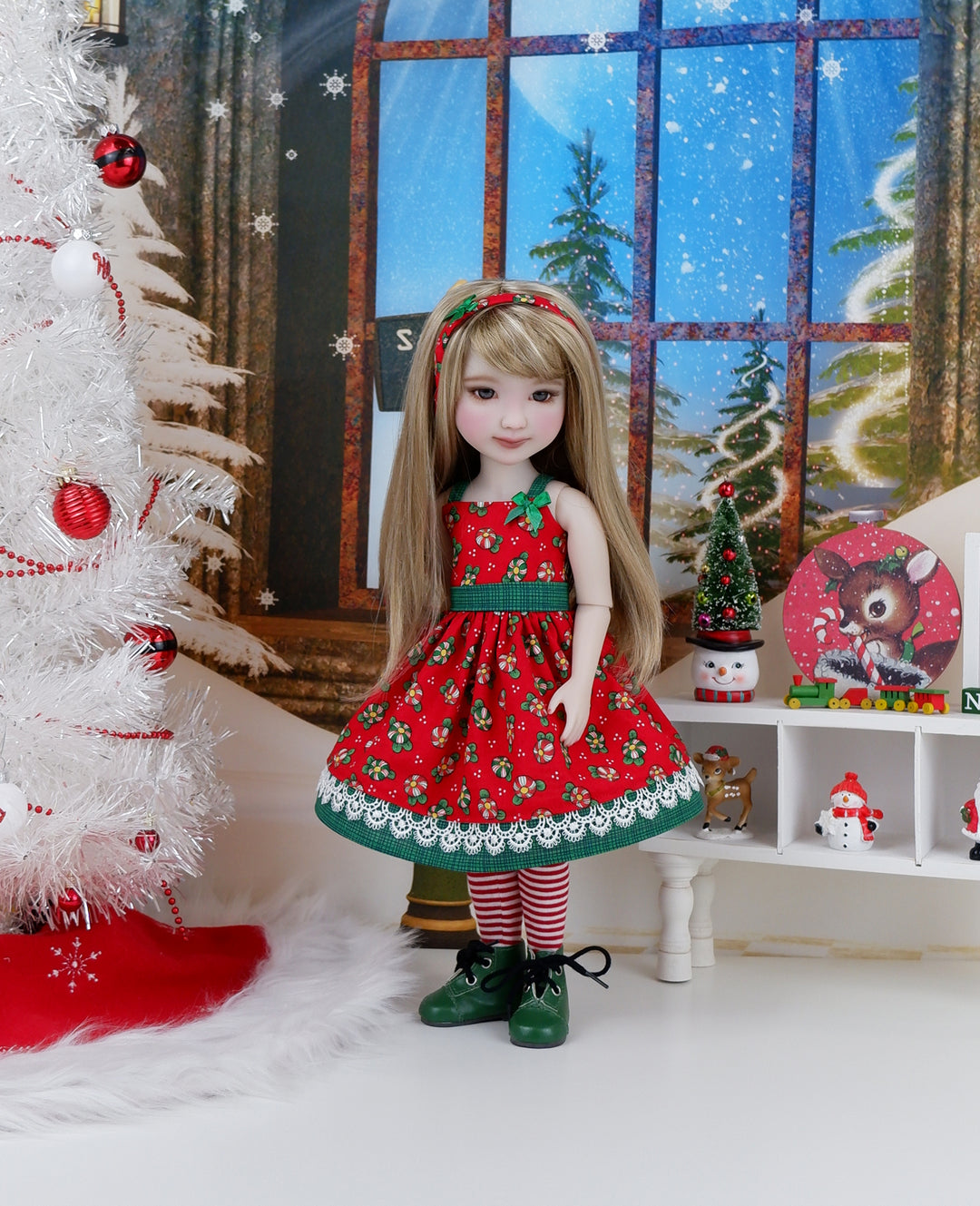 Starlight Mints - dress with boots for Ruby Red Fashion Friends doll