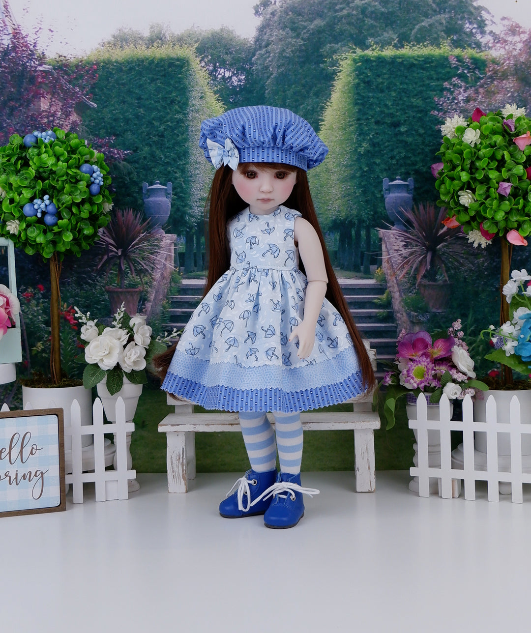 Stormy Weather - dress with boots for Ruby Red Fashion Friends doll