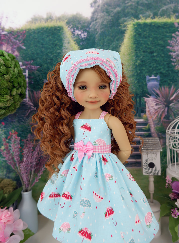 Summer Showers - dress with shoes for Ruby Red Fashion Friends doll