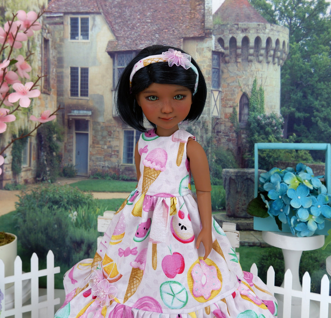 Summer Treats - dress with shoes for Ruby Red Fashion Friends doll
