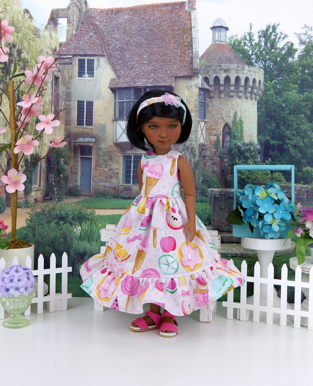 Summer Treats - dress with shoes for Ruby Red Fashion Friends doll