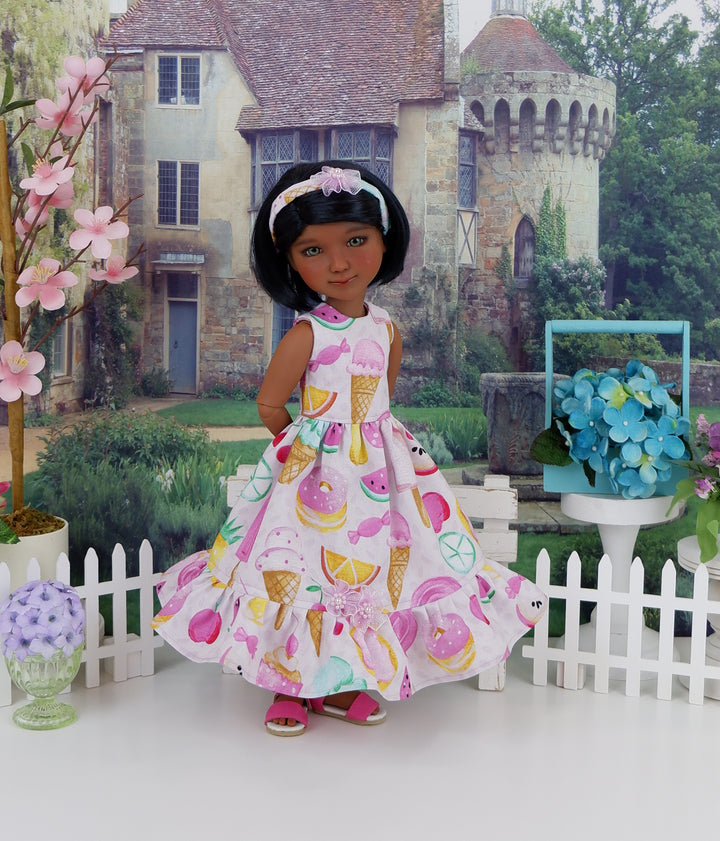 Summer Treats - dress with shoes for Ruby Red Fashion Friends doll