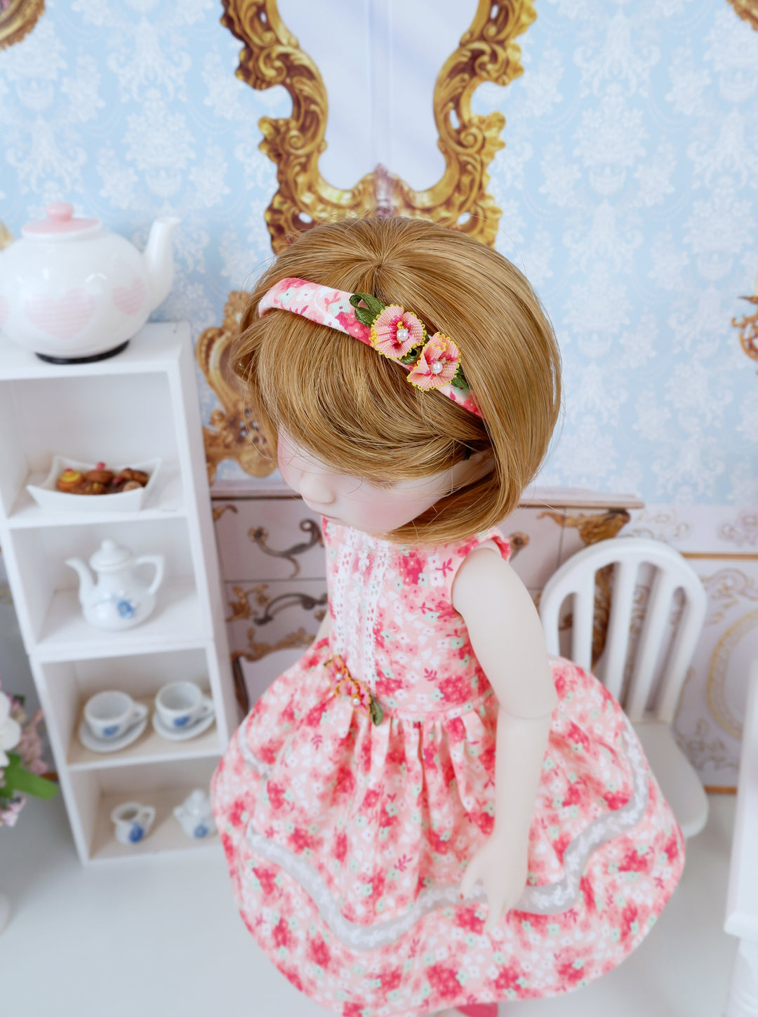 Sunny Posies - dress with shoes for Ruby Red Fashion Friends doll