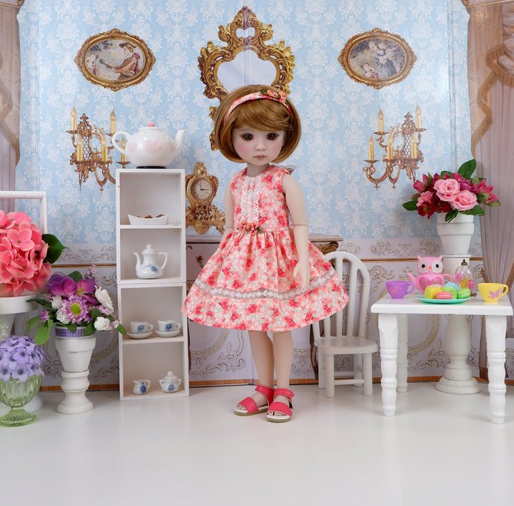 Sunny Posies - dress with shoes for Ruby Red Fashion Friends doll